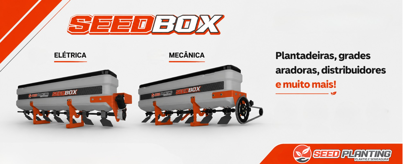 Seedbox mecânica/elétrica